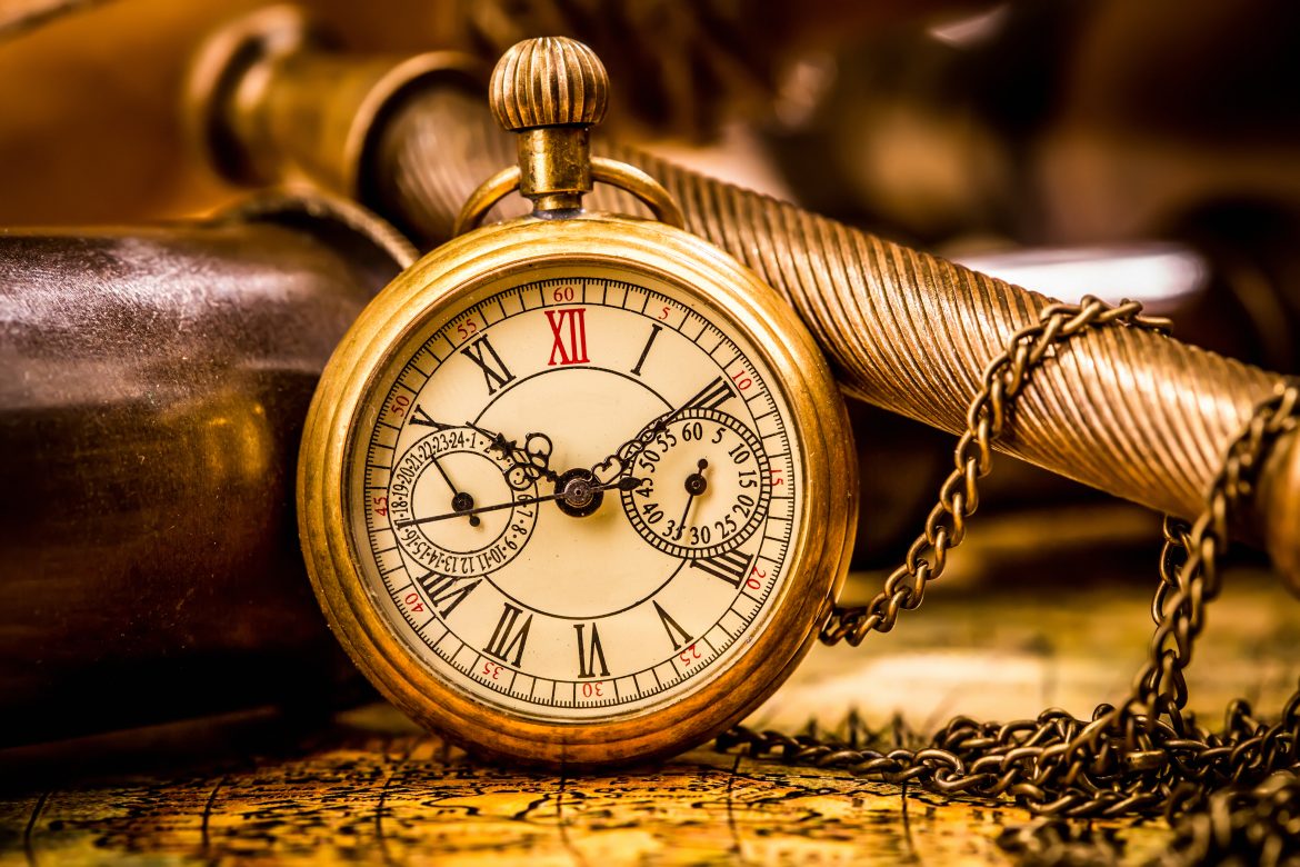 his perfect timing pocket watch